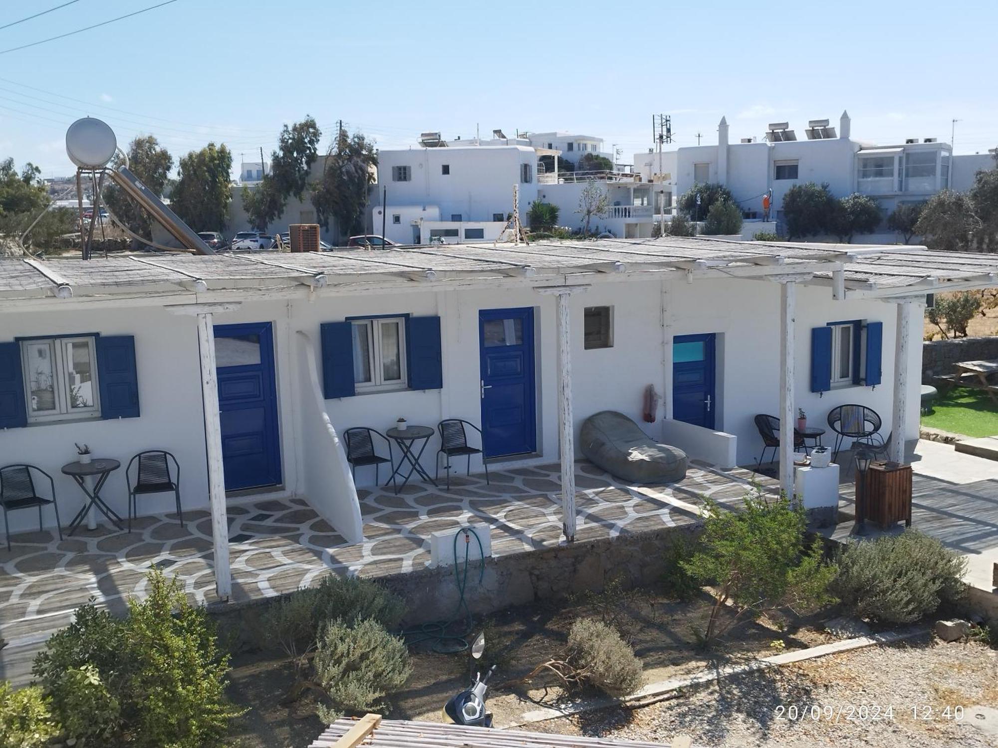 Nikos Rooms Mykonos Town Exterior foto